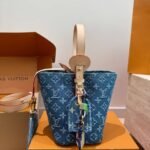 Louis Vuitton All In BB Denim Blue 18cm M28107 - Image 4