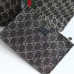 Super Vip 1:1 – Gucci Giglio Small Tote Bag GG Denim Black and White 25Cm 860845 FAFYU 1155 - Image 5