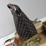 Super Vip 1:1 – Gucci Giglio Large Tote Bag GG Denim Black and White 60Cm 853971 FAFYU 1155 - Image 3