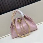 Chanel 25 Small Handbag Grained And Gold Tone Metal Pink 26Cm AS5293 B20304 NAGEO - Image 3