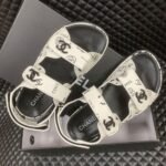 Chanel Dad Slingback Sandals 23P Camelia CC Logo - Image 2