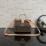 Super Vip 1:1 – Louis Vuitton Speedy Trunk Box Bag 20 Monogram Brown 21Cm M11154 - Image 2