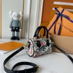 Louis Vuitton Nano Speedy Monogram Canvas Dune 16Cm M29149 - Image 3