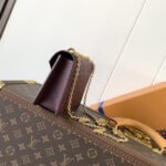 Super Vip 1:1 – Louis Vuitton Wallet On Chain Rosy Grenat Red 19Cm M25814 - Image 3