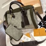 Louis Vuitton Speedy P9 Bandoulière 30 Khaki 30Cm M27014 - Image 5
