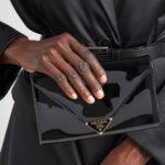 Prada Mini Patent Leather Bag Black 20cm 1BP051 069 F0002 V 5TO - Image 8
