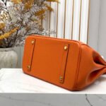 Hermes Birkin 25 Bag Togo Orange 25cm - Image 5