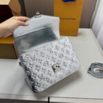 Louis Vuitton Pochette Métis Bag Monogram Miroir Silver 25Cm - Image 6