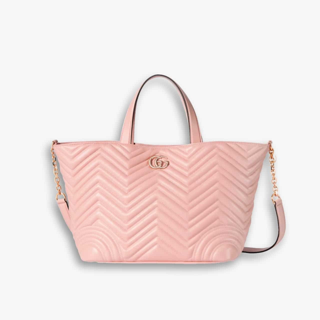 454-6 Gucci Betty Medium Tote Bag Pale Pink Matelasse 28Cm 847387 AAFA1 6823 - Image 1