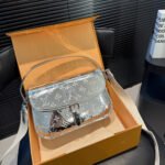 Louis Vuitton Diane Bag Monogram Miroir Silver 25Cm - Image 3