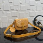 Super Vip 1:1 – Louis Vuitton Montsouris Messenger Bag Yellow 20Cm M12694 - Image 3