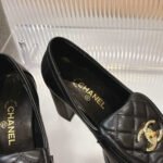 Chanel Moccasins Black G46692 X01000 94305 - Image 5