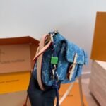 Louis Vuitton Pochette Accessoire Cargo Blue Denim 22cm M27602 - Image 4