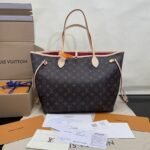 Super Vip 1:1 – Louis Vuitton Neverfull MM Bag Monogram Canvas Cerise Red 31Cm M46987 - Image 2