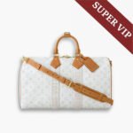 Super Vip 1:1 – Louis Vuitton Keepall Bandoulière 45 Off White 45Cm M14838