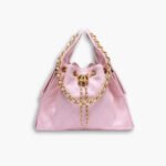 Chanel 25 Small Handbag Grained And Gold Tone Metal Pink 26Cm AS5293 B20304 NAGEO
