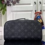 Super Vip 1:1 – Louis Vuitton Toiletry Bag Monogram Eclipse Canvas Black 24Cm M11508 - Image 4