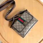 Gucci Ophidia Mini Bag Beige And Dark Brown ‎18Cm ‎838599 FAEOF 9745 - Image 4