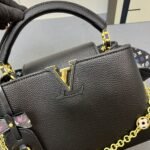 Louis Vuitton x Takashi Murakami Capucines BB Black 27Cm - Image 6
