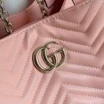 Gucci Betty Medium Tote Bag Pale Pink Matelasse 28Cm 847387 AAFA1 6823 - Image 7