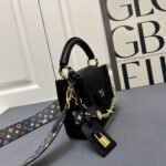 Louis Vuitton x Takashi Murakami Capucines Mini Black 21Cm - Image 4