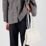 Prada Nappa Leather Shoulder Bag White 23cm 1BG541 2DX8 F0009 V OOO - Image 3