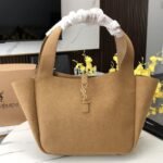 Saint Laurent Le 5 À 7 Bea En Suède Golden Leaf 50cm 763435008IW3194 - Image 2