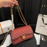 Chanel Classic Handbag Gradient Leather Brown 25cm A01112 B16859 NY562 - Image 2