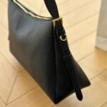 Prada Aimée Large Leather Shoulder Bag Black 39cm 1BC228 2CYS F0002 V LVM - Image 3
