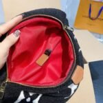 Louis Vuitton LV Ski Bumbag Shearling Bicolor Chocolate And Cream 31cm M11799 - Image 2