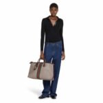 Gucci Savoy Medium Duffle Bag Beige And Dark Brown 48Cm 834469 FAEOI 9746 - Image 8