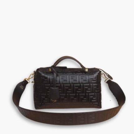 Fendi By The Way With FF Embroidery Black 27Cm