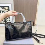Balenciaga Le City Bag Mini In Black 24cm 8063952ABEK1000 - Image 3