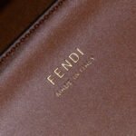 Super Vip 1:1 – Fendi Sunshine Large Bag Shopper Brown Leather 40cm 8BH372ABVLF0PWZ - Image 4