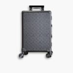 Louis Vuitton Horizon Rolling Trunk Suitcase Monogram Eclipse Coated Canvas Black 55cm