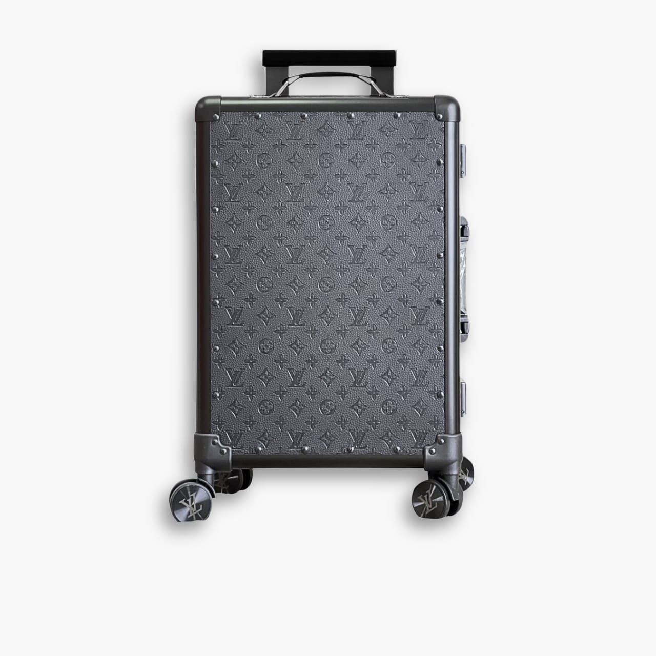 ELG_LVB1002-12 Louis Vuitton Horizon Rolling Trunk Suitcase Monogram Eclipse Coated Canvas Black 55cm - Image 1