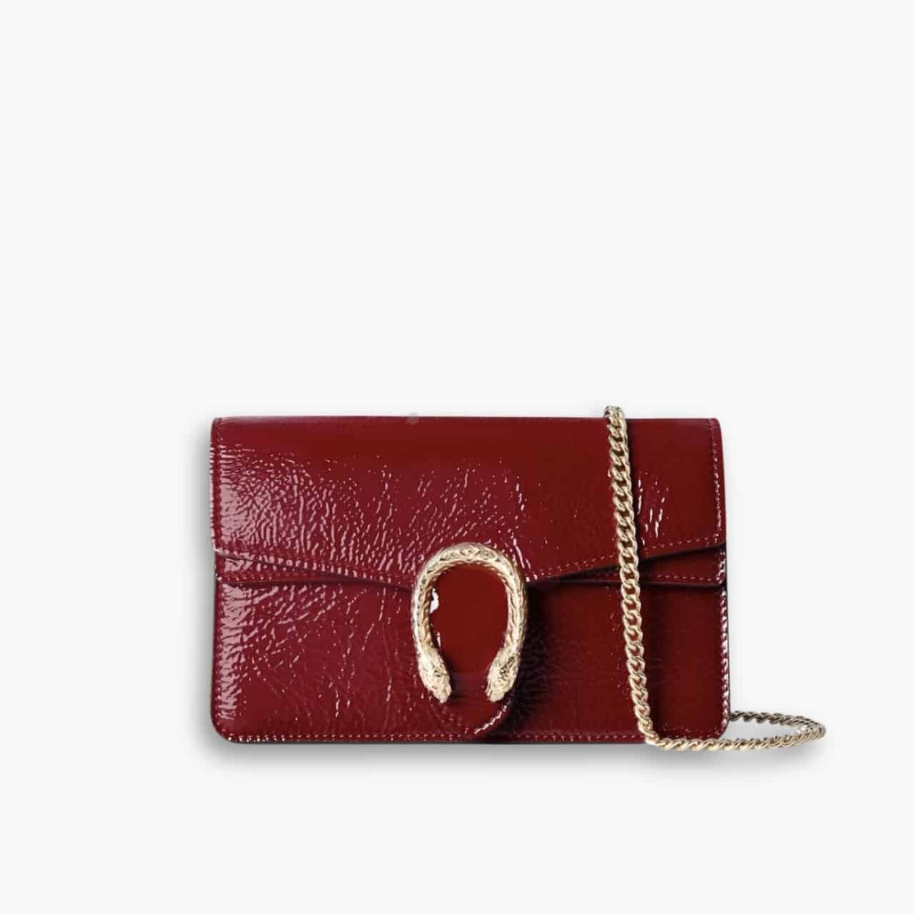 ELG_LVB1150-14-1-1 Gucci Dionysus Super Mini Bag Rosso Ancora Red 18cm 795368 0AAA8 6207 - Image 1