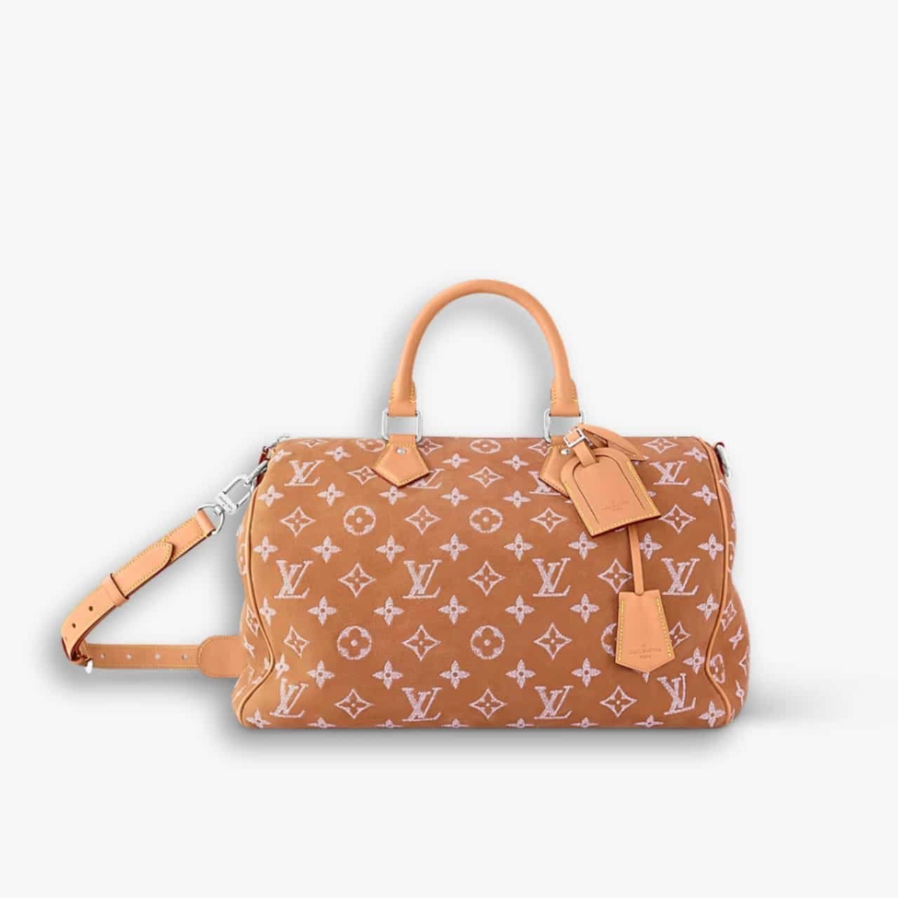 ELG_LVB1150-5-2 Louis Vuitton Speedy Bandoulière 40 Bag Nubuck 40cm M11569 - Image 1