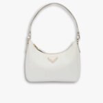 Prada Re-Edition Saffiano White 22cm