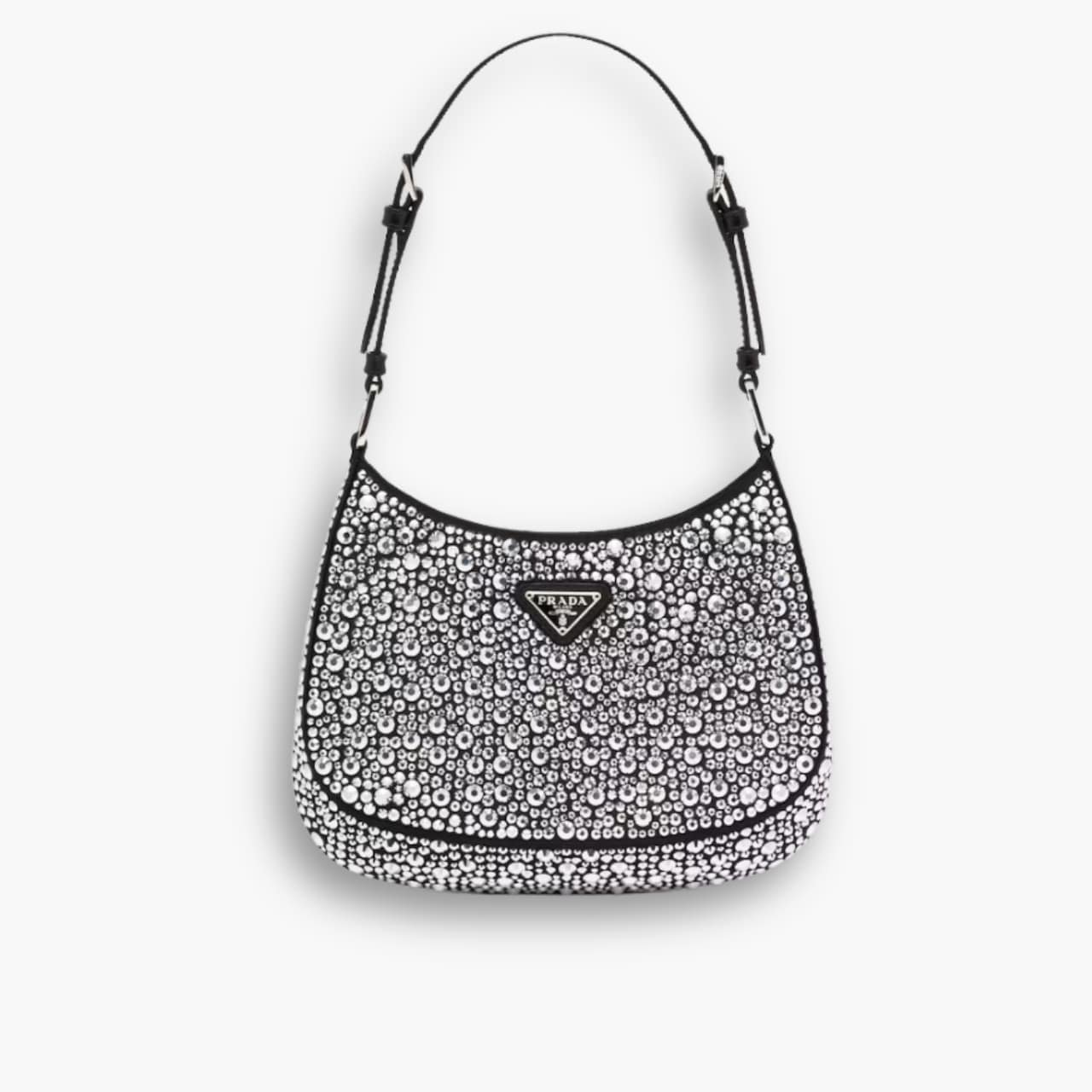 ELG_PRB1011-1 Prada Cleo With Crystals Metal 22Cm - Image 1