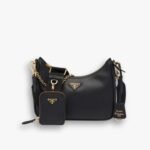 Prada Re Edition 2005 Saffiano Black 22Cm