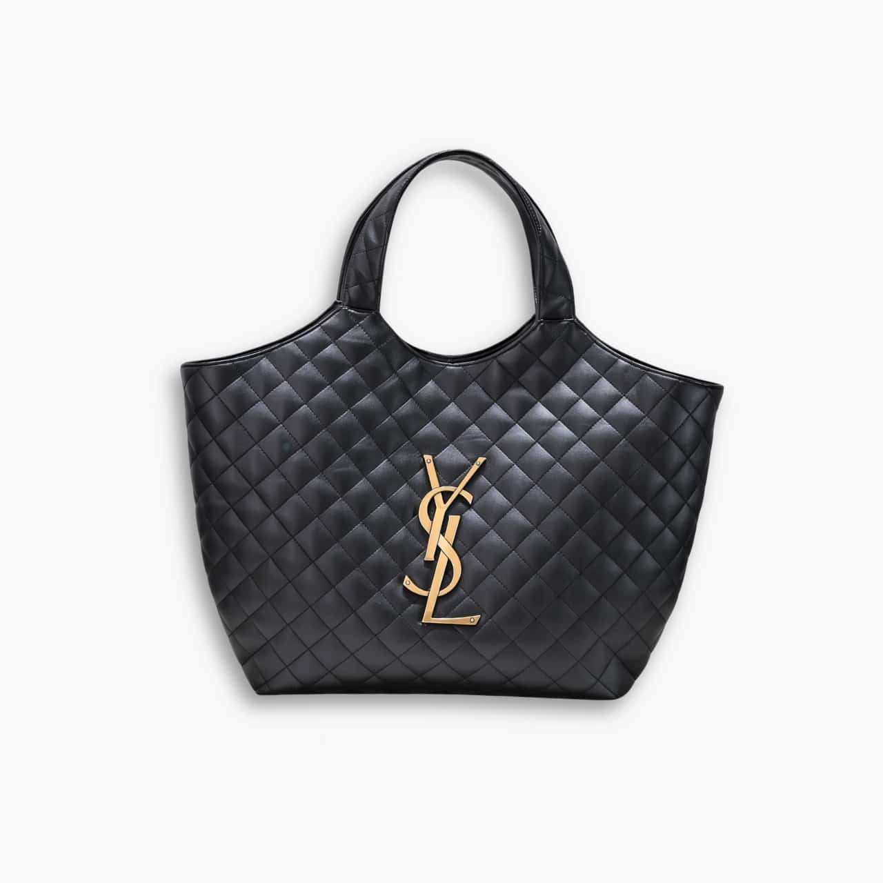 ELG_YSLB1001 Saint Laurent Icare Maxi Shopping Bag Black 50cm - Image 1