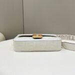 Fendi Baguette Canvas Bag White 28cm 8BR600AMCDF1CFK - Image 6