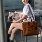 Super Vip 1:1 – Fendi Sunshine Large Bag Shopper Brown Leather 40cm 8BH372ABVLF0PWZ - Image 6