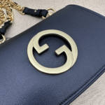 Gucci Blondie Mini Shoulder Bag Black 21cm 724645 UXX0G 1000 - Image 5