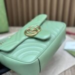 Gucci Marmont Bag Green 26 cm 443497 AABZC 3408 - Image 3