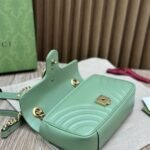 Gucci Marmont Bag Green 26 cm 443497 AABZC 3408 - Image 8