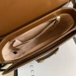 Gucci Horsebit 1955 Bag Beige Brown 25cm 602204 92TCG 8563 - Image 7