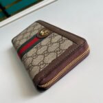 Gucci Ophidia Zip Around Wallet Brown 19.5cm 523154 96IWG 8745 - Image 6