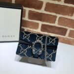 Gucci Dionysus Super Mini Bag Blue 16.5 cm - Image 3